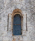 Fenêtre de la façade occidentale