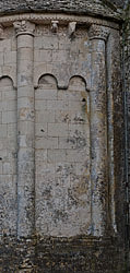 Les colonnes du chevet (détail)