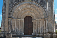 Portail de la façade occidentale