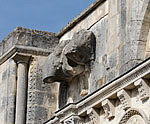 La statue du cavalier de l'église Saint-Jacques
