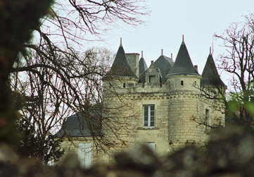 photographie de la tour de naintré