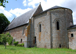 Chapelle Saint Georges vue depuis son chevet