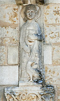 Statue figurant saint Jean