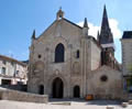 Vue de l'église Saint-Pierre d'Airvault
