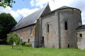 Vue  de la chapelle castrale Saint-Georges d'Argenton-Château