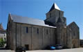 Vue de l'église Saint-Savinien de Melle