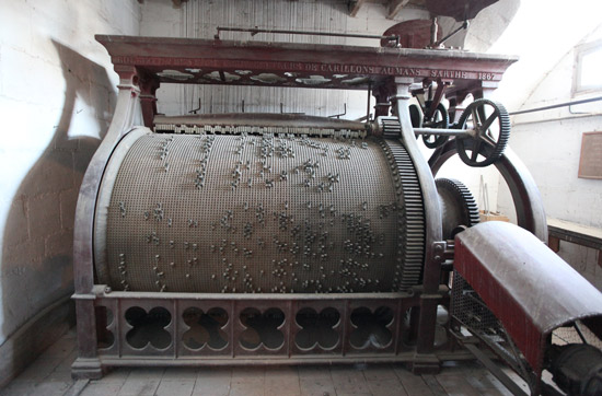 Carillon de l'église Saint-Jacques de Châtellerault (cliché : Gérard Barrin)