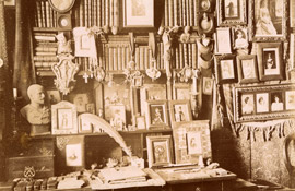 Vue ancienne du bureau de Gustave