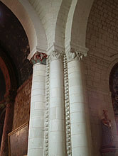 Faisceau de colonnes du chœur