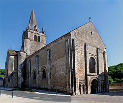 Vue de l'église de Saint -Benoît