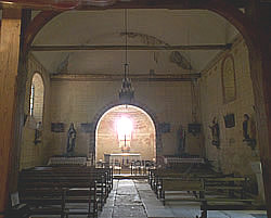 Nef et chœur de l'église de Saint-Pierre-les-églises